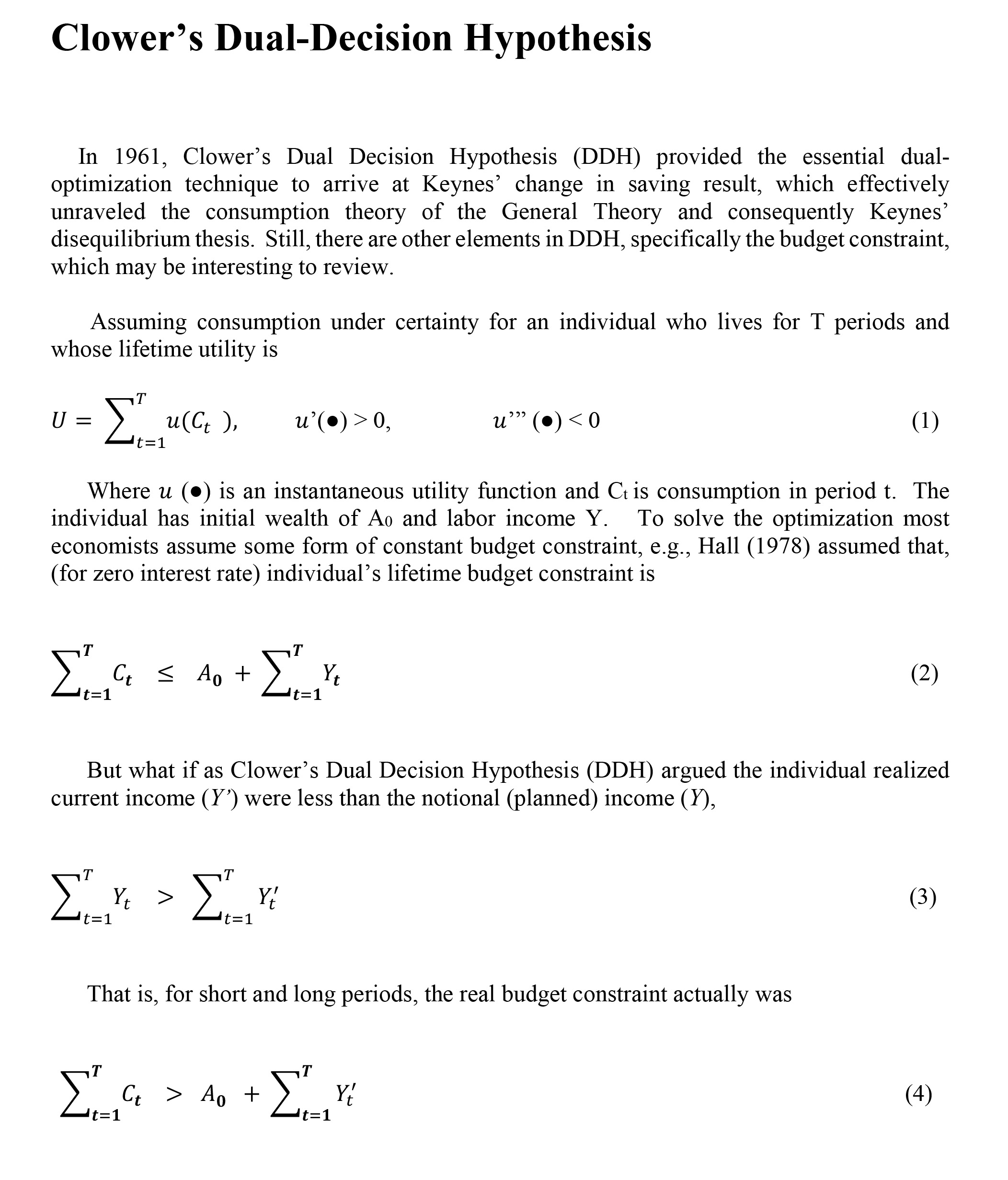 hall and clower keyeconomics